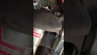 2008 Hummer H3 right engine mount replacement