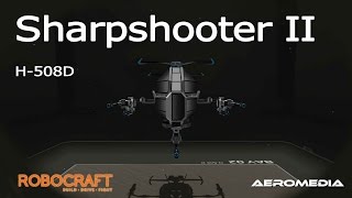 Robocraft gameplay Rail Heli H-508 D Sharpshooter 2 (Uncut)