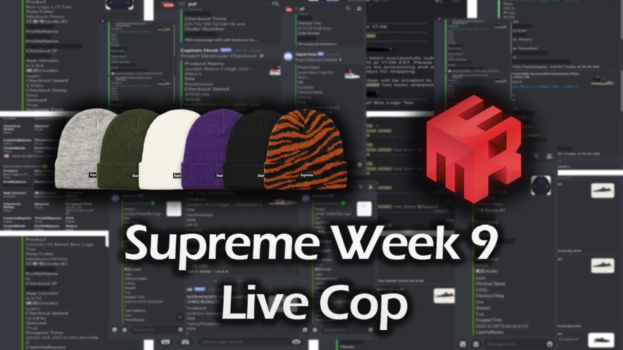 Supreme FW20 Week 9 Live cop w/ MEKpreme