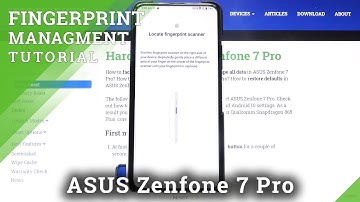 How to Add Fingerprint in ASUS Zenfone 7 Pro – Set Up Fingerprint
