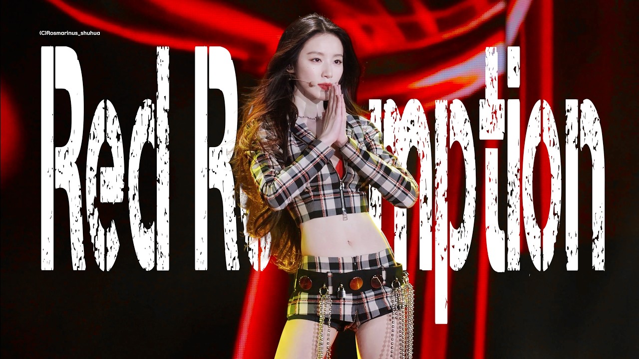 260307  I-DLE SHUHUA Red Redemption FANCAM —  Syncopation IN TAIPEI