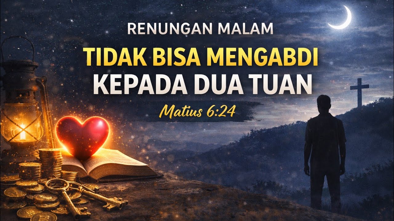 Tidak Bisa Mengabdi kepada Dua Tuan – Matius 