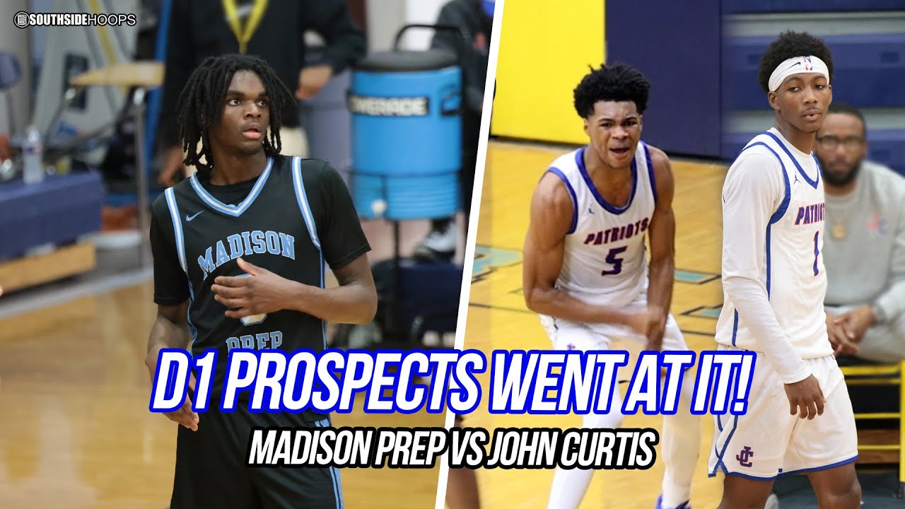 Game full of Division 1 talent got HEATED! Madison Prep vs. John Curtis Full Game Highlights