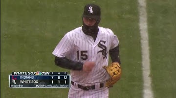 2016 White Sox: Brett Lawrie makes a running catch of Marlon Byrd