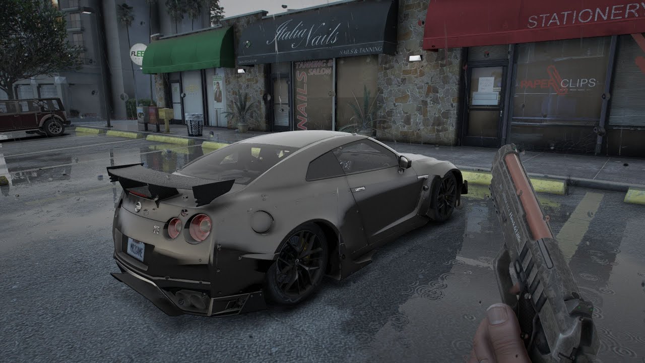 GTA 5 - 8k Resolution Rain Enhacement RTX 4090 - NEW 2023 Ray Tracing ...