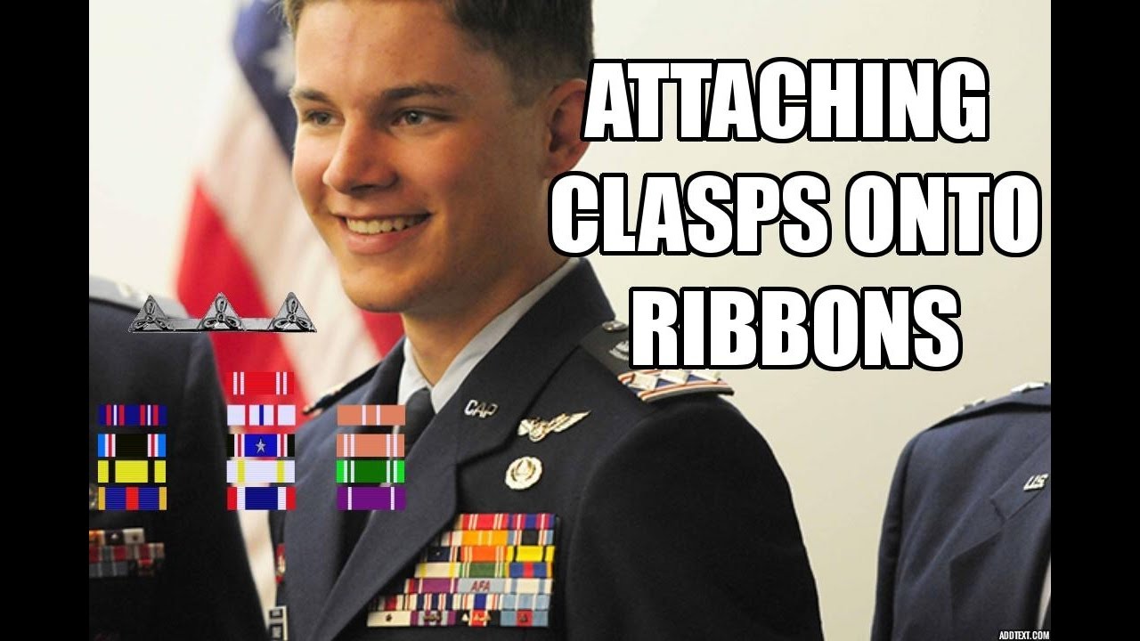 How To Attach Clasp To Medal Ribbon