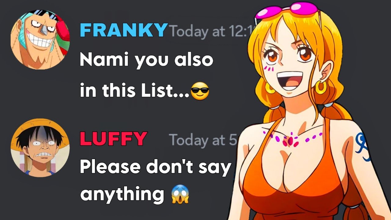 If Franky got Luffy Waifu List | One Piece discord server