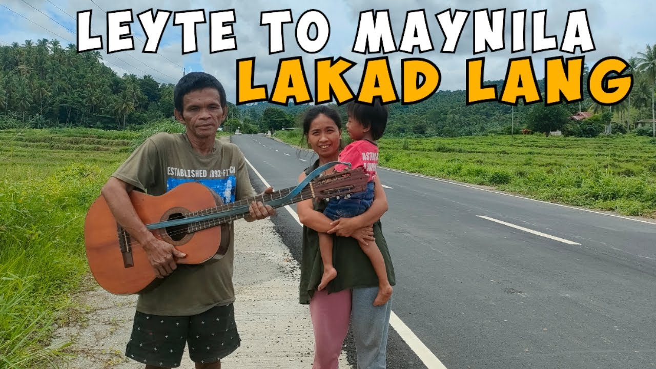 LEYTE HANGGANG MANILA LALAKARIN NG ISANG BULAG AT NG KANYANG APO PAPUNTA KAY@RaffyTulfoInAction