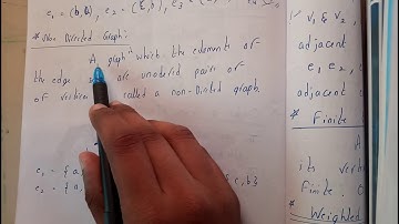 NON DIRECTED GRAPH || GRAPH THEORY & TREES || DISCRETE MATHEMATICS || OU EDUCATION