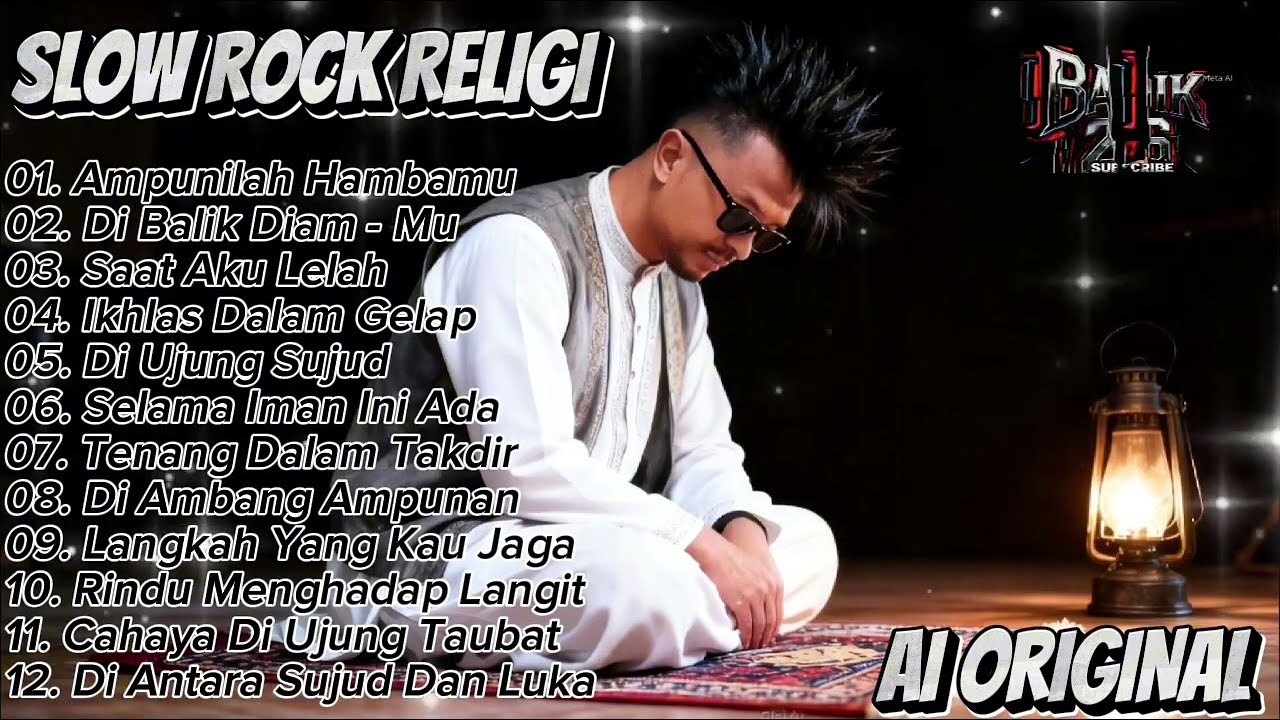 PLAYLIST SLOW ROCK RELIGI AI ORIGINAL 2026 | Perjuangan, Perlawanan Hidup & Doa