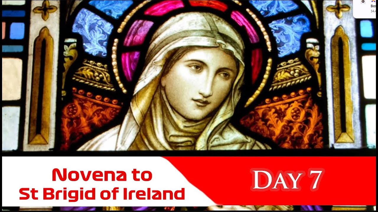 🙏Pray Along 🙏7th Novena To St Brigid Of Ireland 🙏 29 January 2026