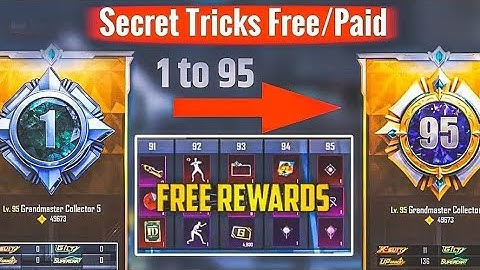 BGMI NEW COLLECTION FEATURE / LEVEL 1 TO 95 / HOW TO INCREASE LEVEL IN COLLECTION | COLLECTION PASS