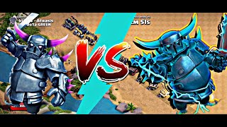 Pekka Vs Super Pekka || coc private server 2022||clash of clans gameplay