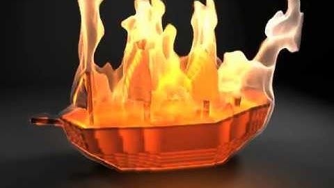 phoenix FD for Maya - burning test