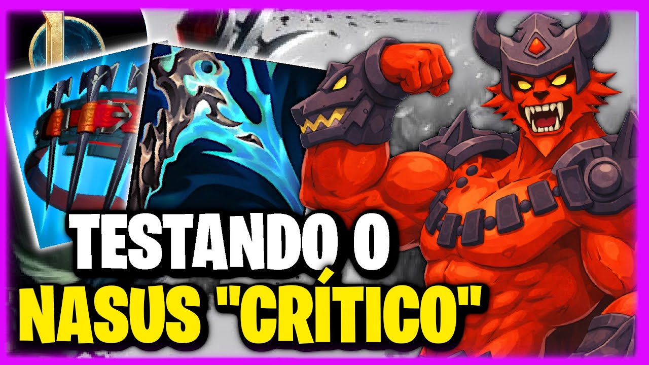 TESTANDO A BUILD DOS MONOS NASUS | League of Legends | NASUS VS URGOT