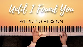 Stephen Sanchez - Until I Found You (Wedding Version) | PIANO Cover feat. Pachelbel's Canon chords