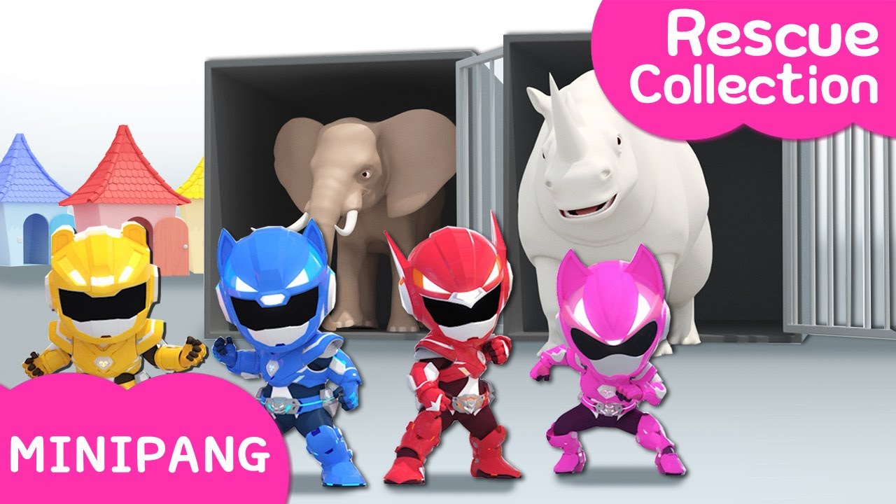 Learn colors with MINIPANG | 🚨Rescue Collection | MINIPANG TV 3D Play