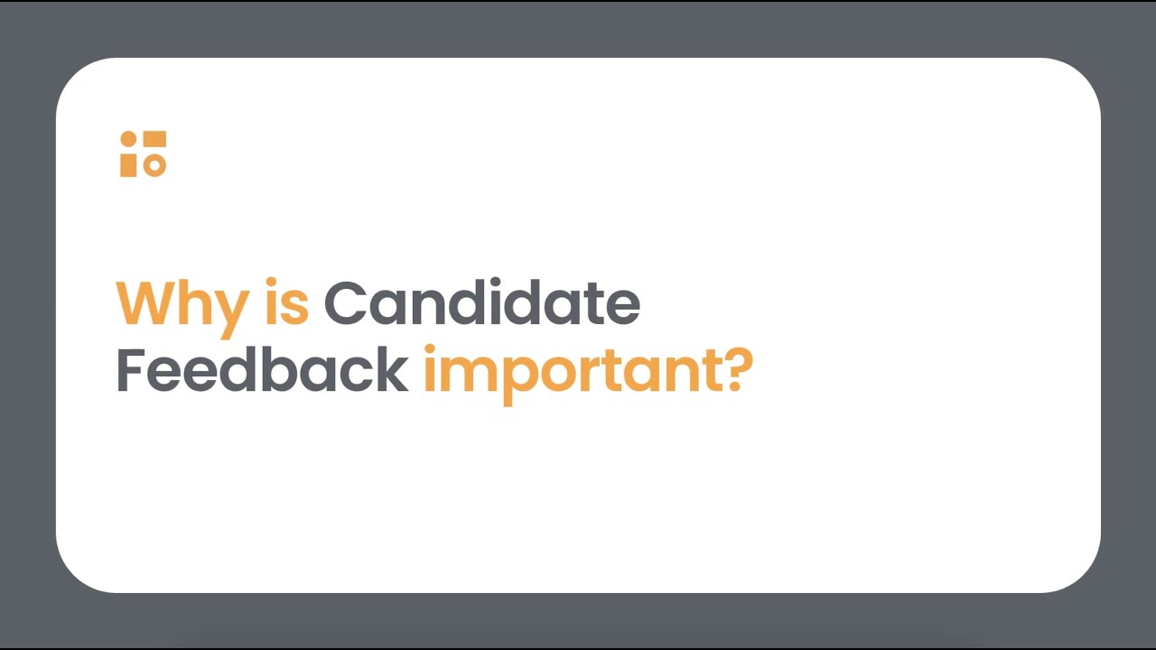 Why is Candidate Feedback important? 🧐 | Tazio - YouTube