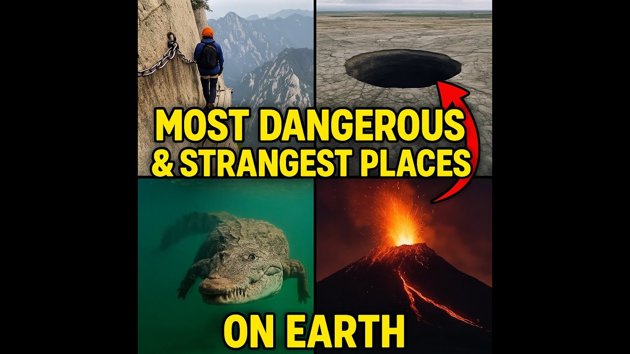 The Most Dangerous and Strangest Places on Earth - YouTube