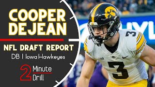 Cooper DeJean: Beating the Pants Off of WRs | 2024 NFL Draft Report & Scouting Profile
