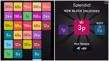 3p block from 784o | How to play X2 Blocks with easy Strategy