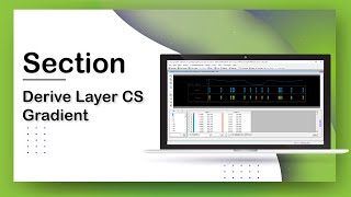 Derive Cross Section Layer - Gradient Band