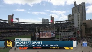 Padres break out offensively, beat Giants 7-1 to avoid sweep