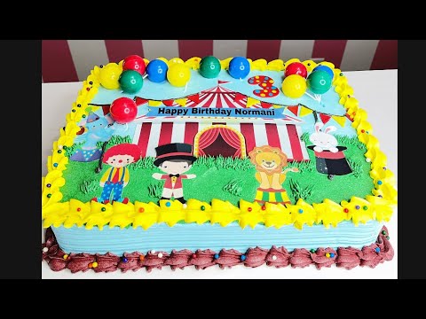 PASTEL TEMA CARNAVAL (circo)
