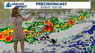 New Orleans Weekend Weather: Expect a hot, humid Saturday, with a chance of storms Sunday morning
