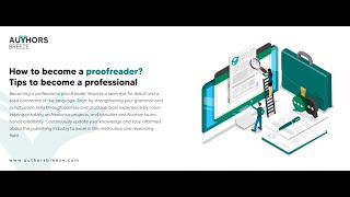 How to become a proofreader?