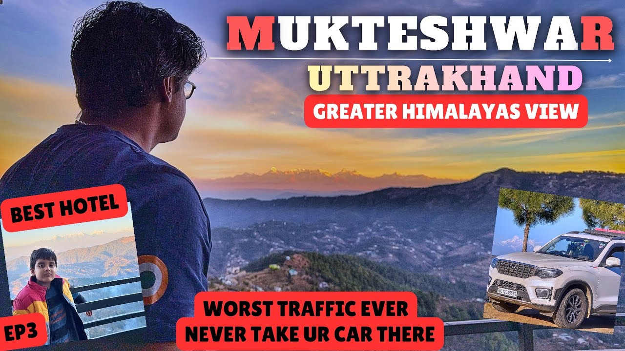MUKTESHWAR ROADTRIP | EP3: NEVER TAKE CAR TO MUKTESHWAR TEMPLE ❌️🔥 