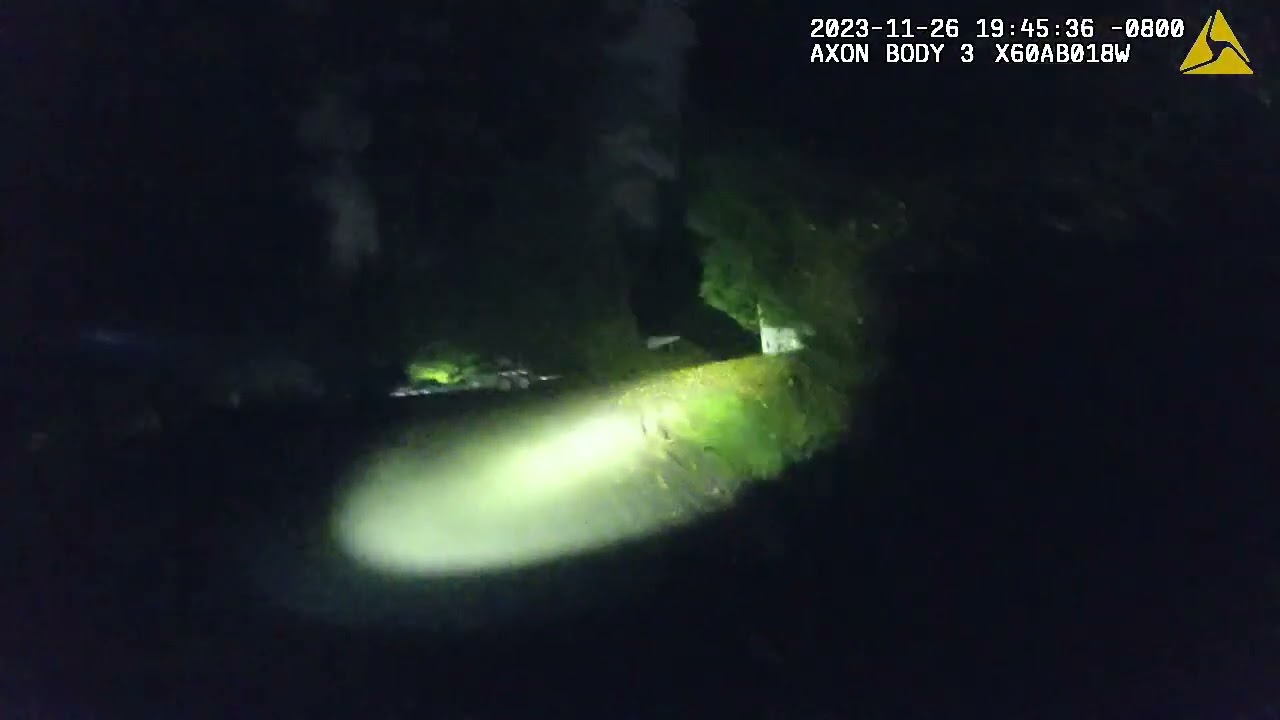 Echo Glenn escape and recapture bodycam - Nov. 26, 2023