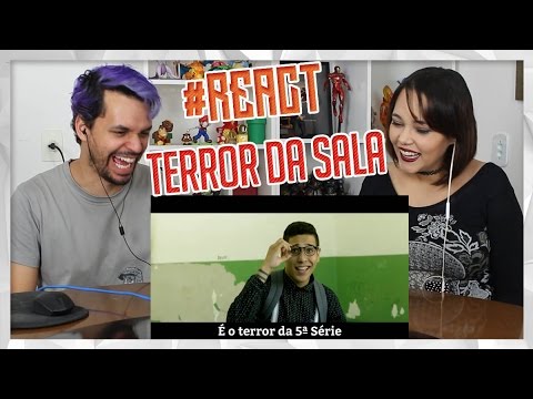 REACT Não Deixe Sua Professora Te Pegar Ouvindo Isso (Clipe Oficial) (7 Minutoz)