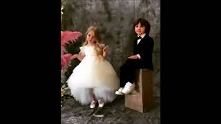 Гарри и Лиза Галкины в имиджевой съемке для valentin yudashkin kids.