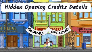 This three hidden details from the Bob's Burgers opening credits 🤯