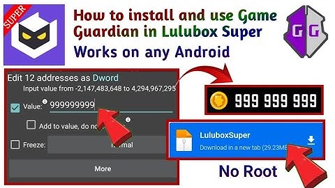 How to Install & Use Game Guardian in Lulubox Super (No Root) | Full Tutorial