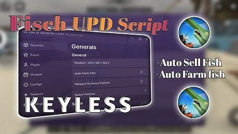 Fisch UPD Script🐟 | Hydrogen - Fluxus - Delta - Arceus x - Codex Executor