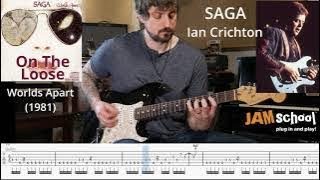 Saga On The Loose Guitar Solo With TAB