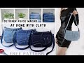 ZERO Cost! 💸 DIY Luxury Handbag from Old Jeans ⬇️ Free Pattern