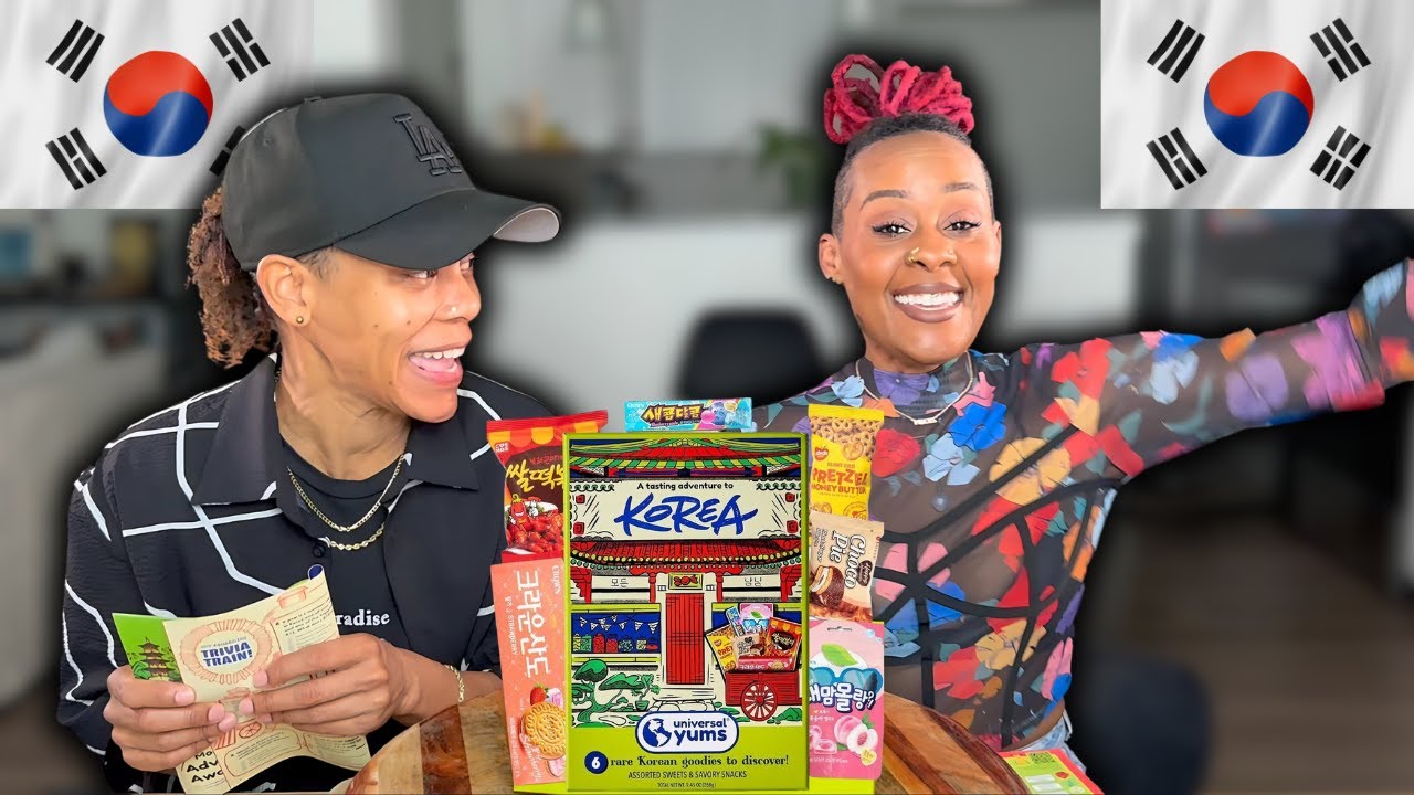 Are Korean Snacks Better Than American Ones? | Universal Yums Taste Test🇰🇷 한국 과자가 미국 과자보다 더 맛있을까?