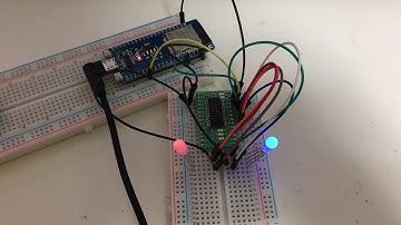 Using HT16K33 to controle RGB LED