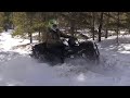 Sportsman 850 and 570 snow ride