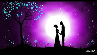 Draw in Ms Paint | Ms Paint Drawing | paint in computer | scenery drawing | How to draw couple