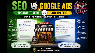 SEO vs Google Ads: Organic Traffic vs Paid Traffic — What’s the Difference