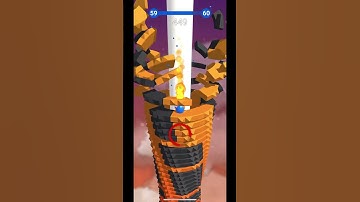 Stackball lvl 60🏀 #shorts #stackball #stackbounce