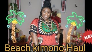 Plus Size Beach Kimono For Curvy Plus
