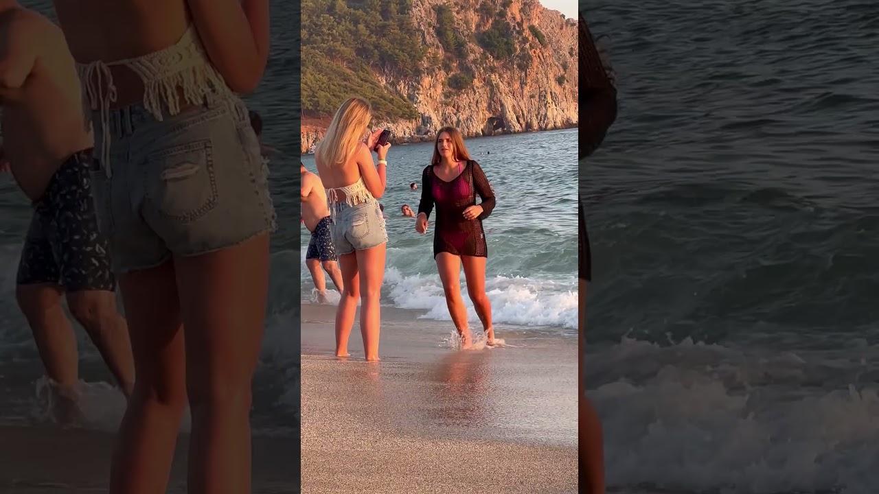 🐚Best Vacation Beach Walk Fun - Wind And Waves🐬 