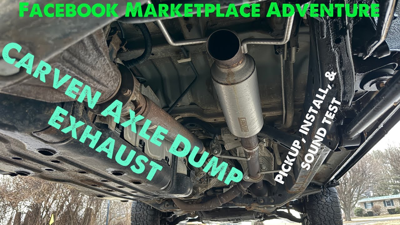 Installing an axle dump exhaust on my 320,000 mile GX470: a Facebook Marketplace adventure