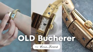 BUCHERER ブッヘラー 手巻き腕時計 バングル A2285 bucherer / ブッフェラー ブヘラ / バングルウォッチ / 手巻き式
