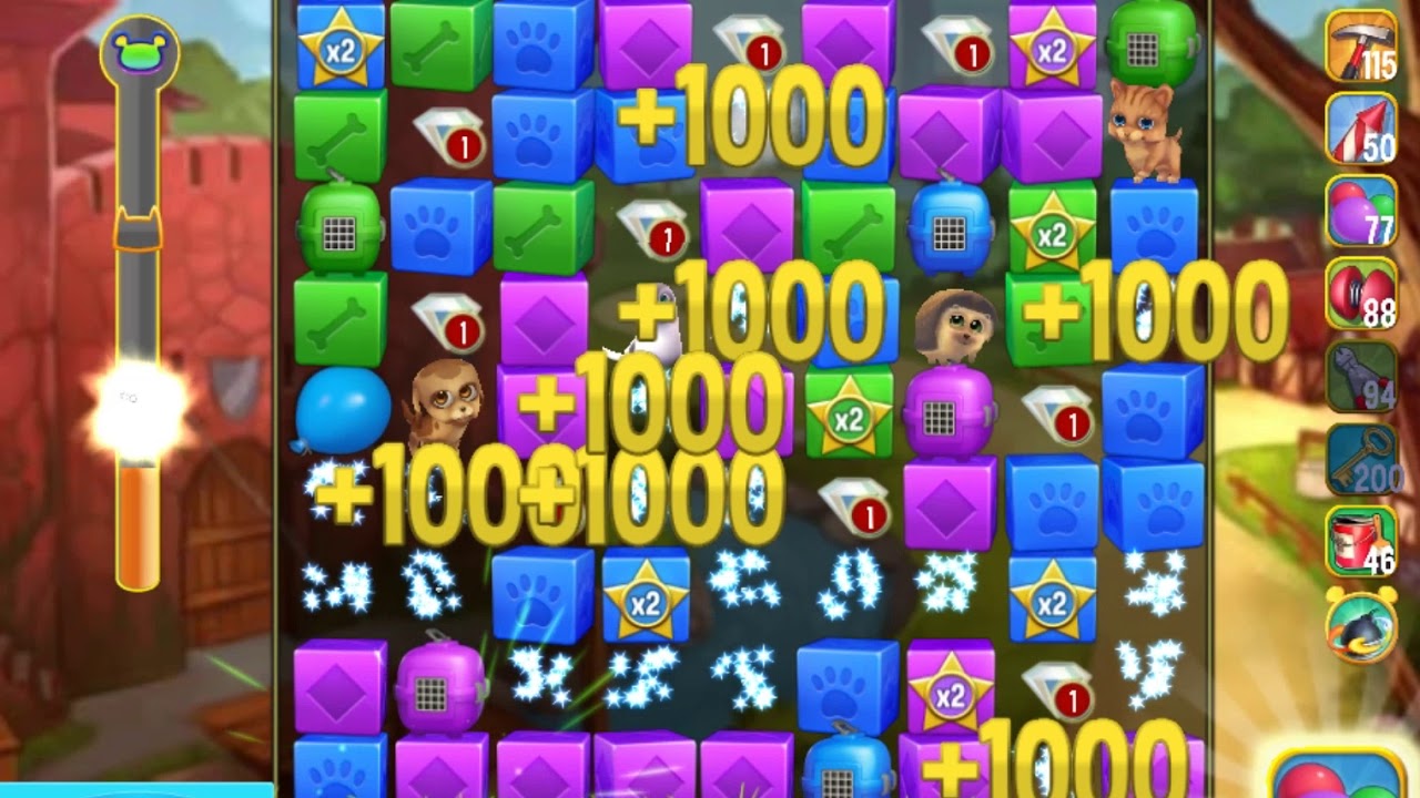 Pet Rescue Saga level 2888 no boosters ►TOBIAS DEAMON◄